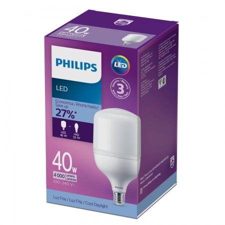 Philips TrueForce Core HB 40W E27 865 WV G3