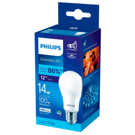 Foco LED Essential 14w E27 Philips