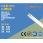 Fluorescente UVC germicida y desinfectante 15W Donilux